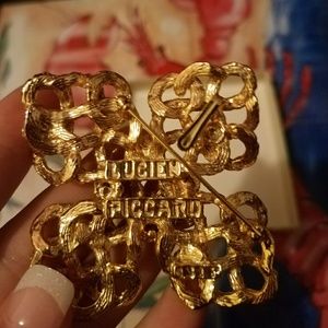 Vintage Lucien Piccard brooch.